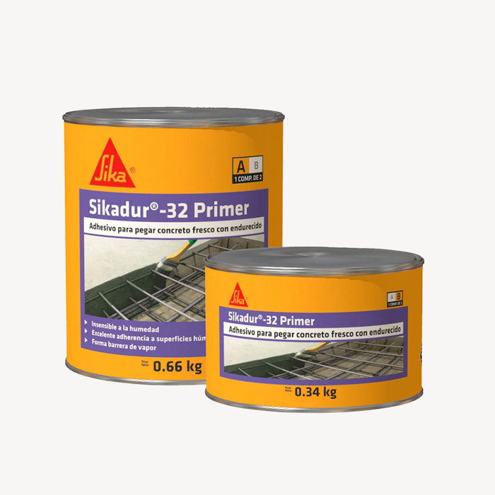 Adhesivo para concreto (A+B) SIKADUR 1KG 32 PRIMER SIKA
