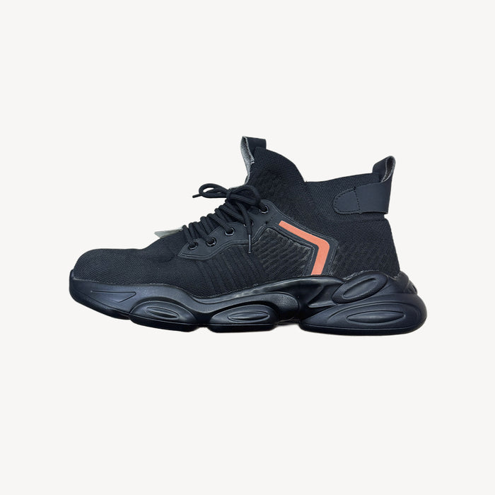 TENIS ALTO DE SEGURIDAD NEGRO 782 #47 CHECKMATE