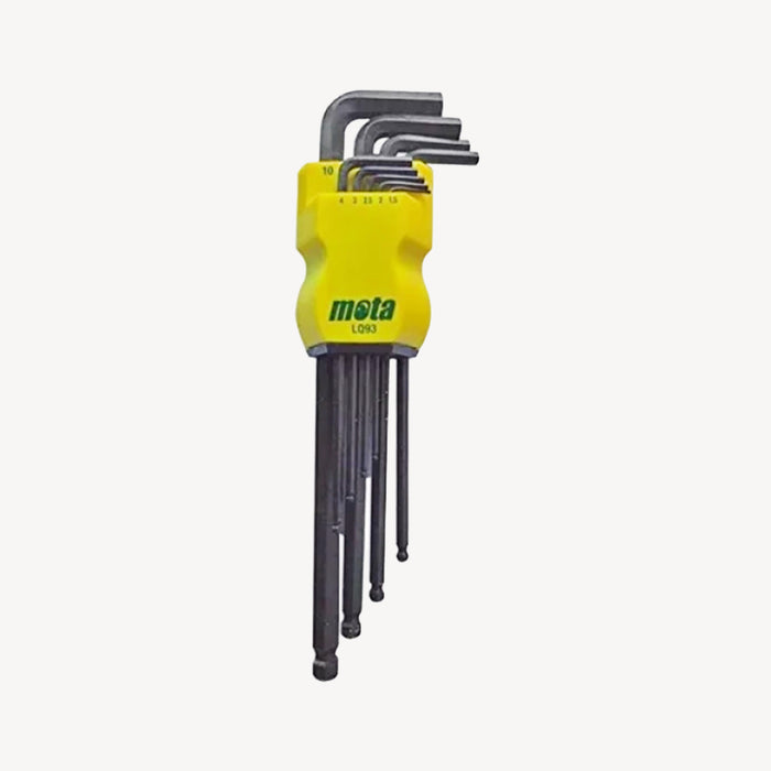 Llave hexagonal LQ92 10/1 LARGA MOTA