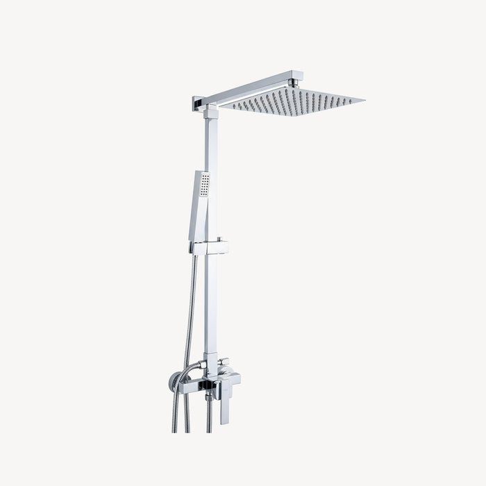 BARRA CUADRADA P/DUCHA CROMO HSSQR-CHR WISE