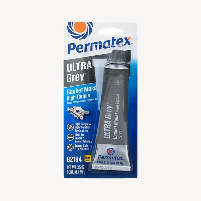 Silicone ultra grey RTV 3.5oz 89145 permatex