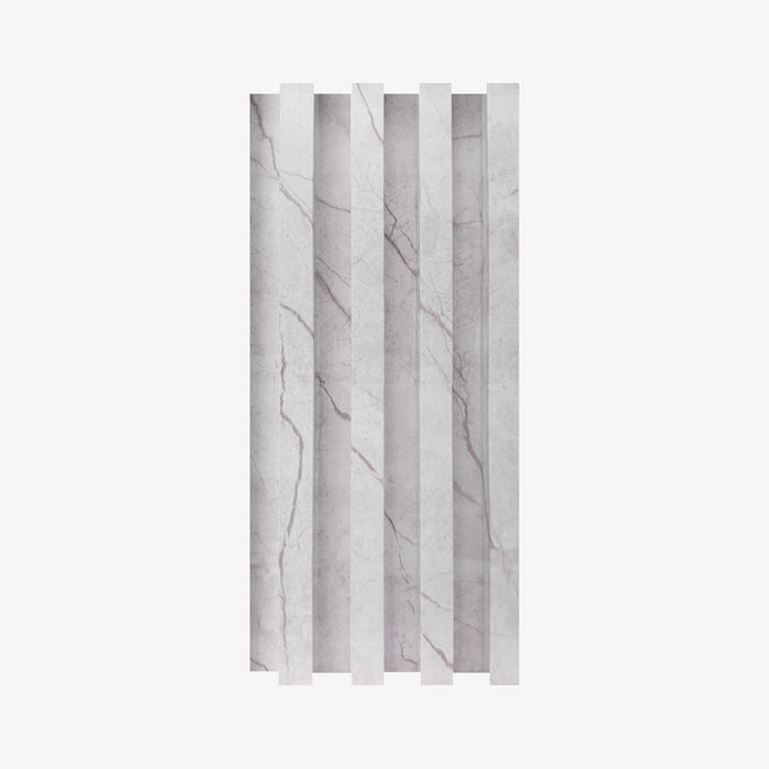 Panel PVC tipo madera ZT-117 blanco