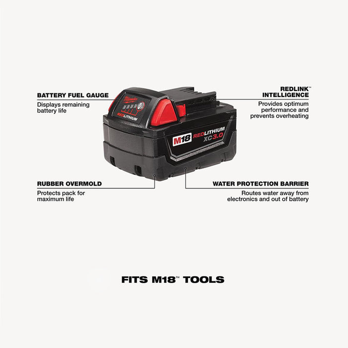 BATERIA M18 CP3.0 48-11-1835 MILWAUKEE