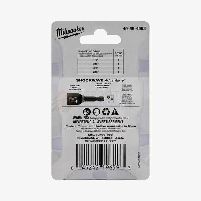 Adaptador Broca 4/1 49664562 Milwaukee Herramientas Manuales