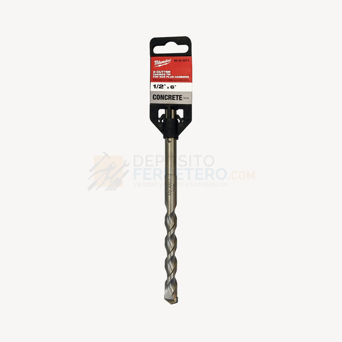 Barrena Sds Concreto 1/2X6 48-20-6071 Milwaukee Barrenas