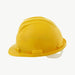 Casco Protector Amarillo Equipamiento Para Seguridad Industrial