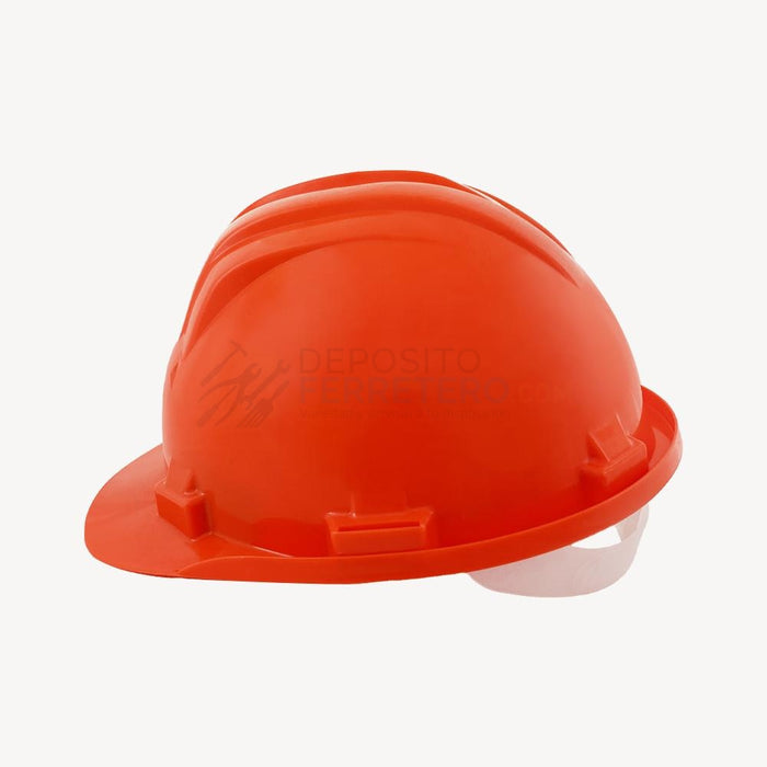 Casco Protector Rojo Equipamiento Para Seguridad Industrial
