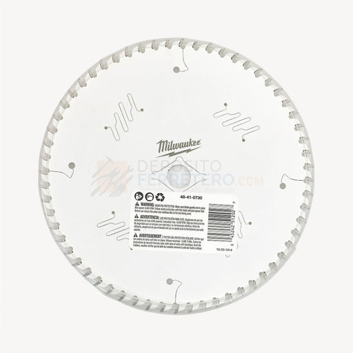 Disco P/sierra 7-1/4X60 48410730 Milwaukee Discos