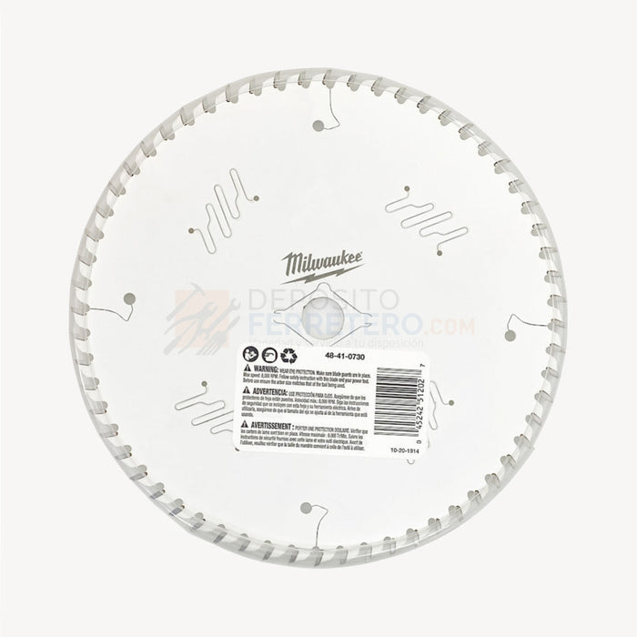 Disco P/sierra 7-1/4X60 48410730 Milwaukee Discos