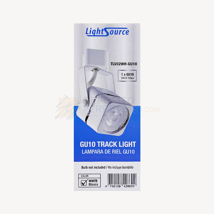 Lampara Riel Tlv02Wh-Gu10 Blanca Lightsource Lámparas