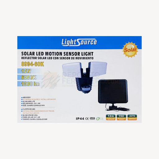 Lampara Solar S/mov 8994-60K Lightsource Lámparas