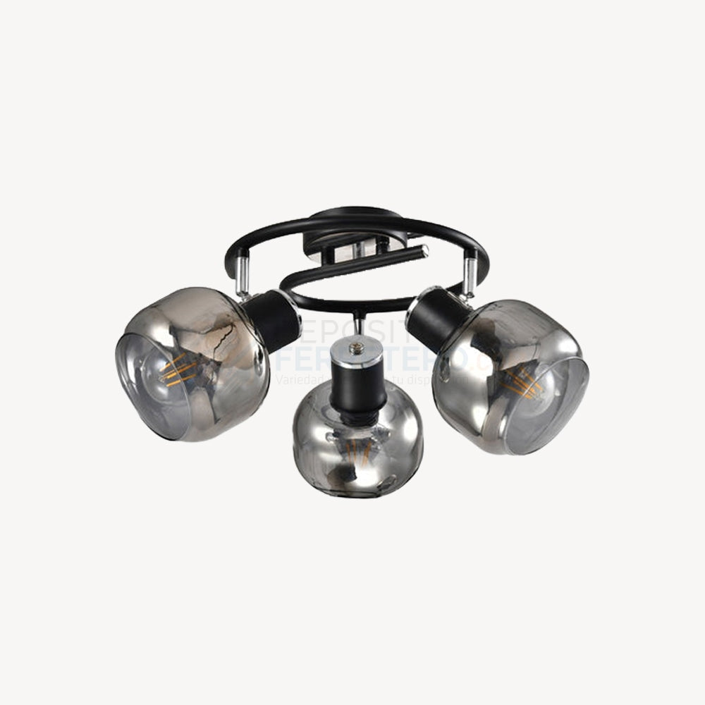 Lampara Techo 00047Bk-3L Homedelight Lámparas