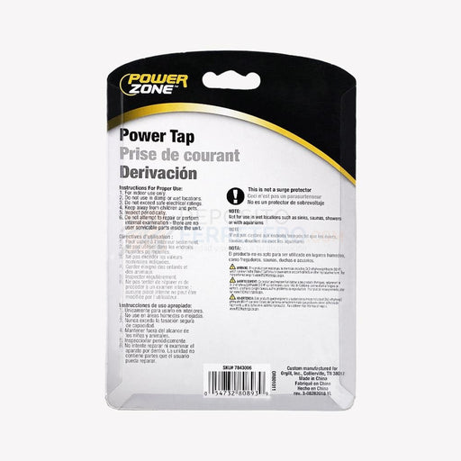 Tomacorriente 6/1 784-3006 Powerzone Interruptores Y Tomacorrientes
